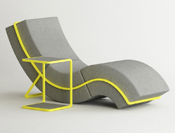 现代的曲线沙发
