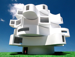 Michael Jantzen 设计的风型展馆