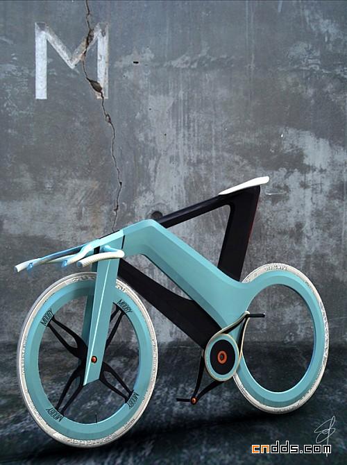 定义你的颜色 MOOBY概念自行车