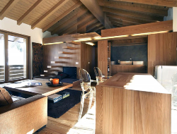 意大利Campodolcino全木质现代住宅设计
