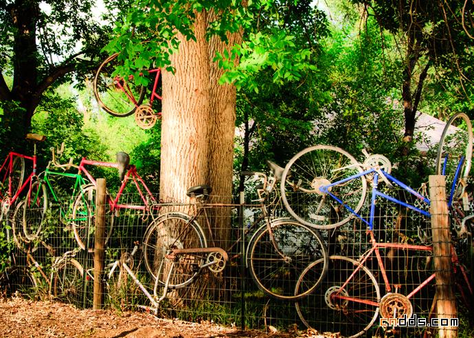 创意旧自行车环保再利用设计