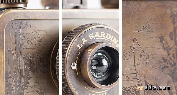 金属版La Sardina复古相机设计
