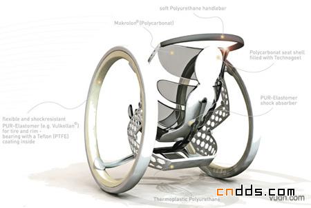 可變形的概念輪椅設(shè)計(jì)