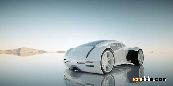 Lexus 创意汽车渲染效果