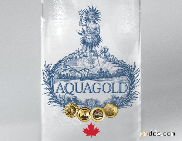 加拿大天然泉水Aquagold