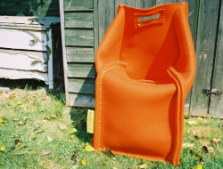 时尚袋子储物椅设计