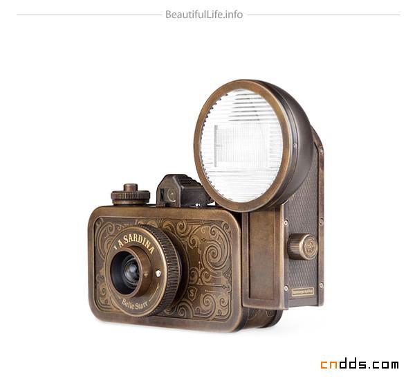 金属版La Sardina复古相机设计