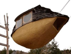 有趣的幻想空中泥船