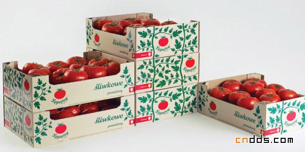 波兰Legajny番茄农场产品包装设计
