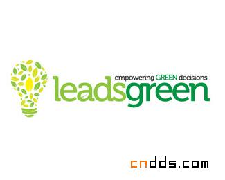 清新的绿色Logo设计欣赏