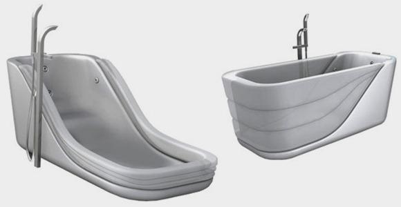 折叠浴缸创意设计