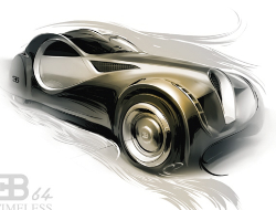 设计师MARZO ID作品欣赏——Bugatti 64T