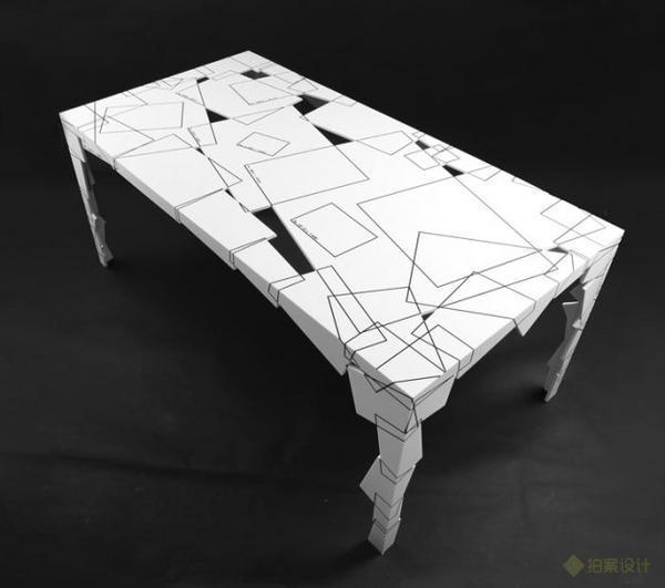 罗马尼亚设计师Dragos Motica设计的桌子
