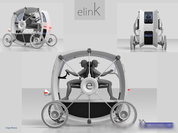 eLink电动SUV四轮驱动交通工具