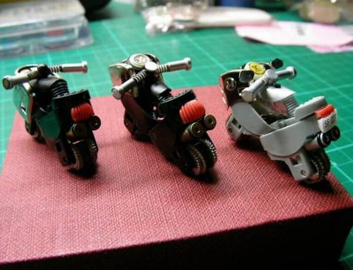 創意：打火機變形成摩托車