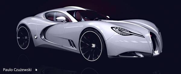 布加迪Bugatti Gangloff Concept概念超级跑车