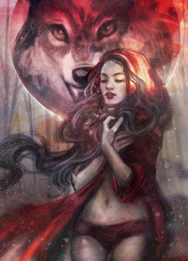 Gracejana Zielinska美麗的女性人物插畫