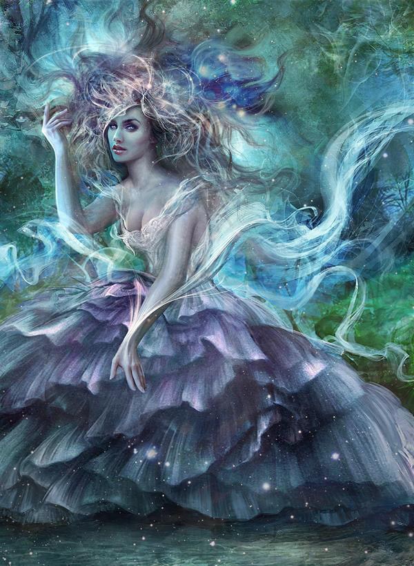 Gracejana Zielinska美麗的女性人物插畫