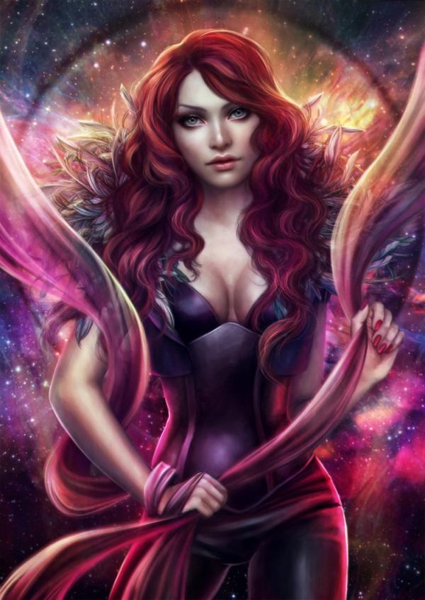 Gracejana Zielinska美麗的女性人物插畫