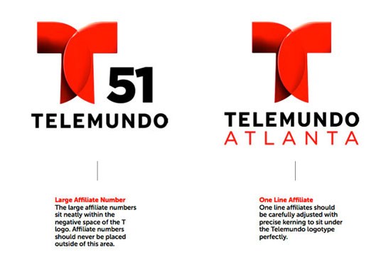 Telemundo电视台新时尚品牌形象设计