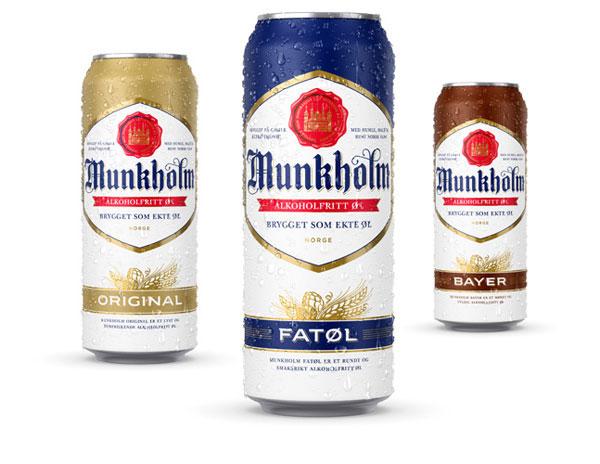 挪威Munkholm啤酒品牌形象設計