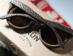 厚朴里的真实 Karun包木太阳镜整体包装