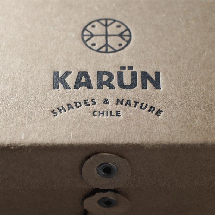 厚樸里的真實 Karun包木太陽鏡整體包裝