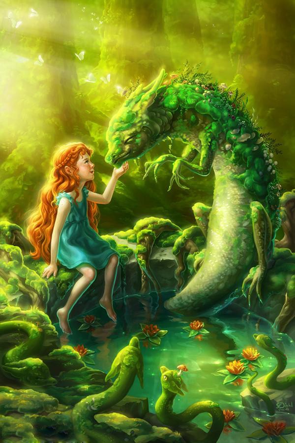 Laura Diehl幻想兒童插畫欣賞