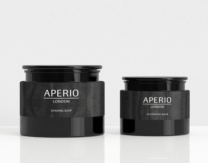 沉穩內斂的Aperio理發店自有品牌包裝