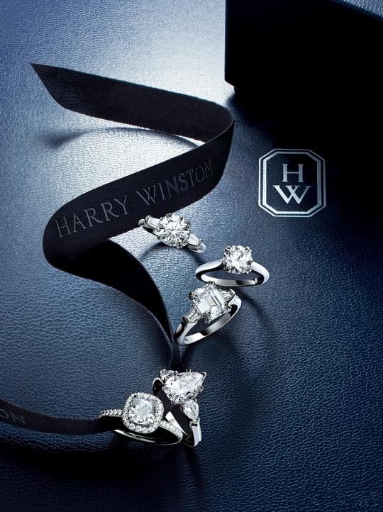 奢华浪漫的海瑞温斯顿婚礼珠宝