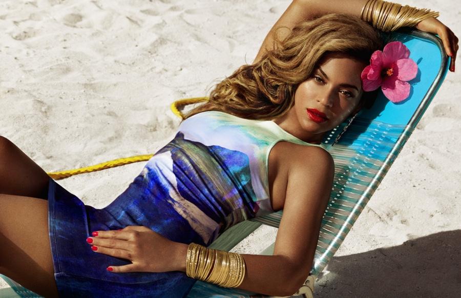 Beyoncé 代言的2013 H&M夏季系列大片