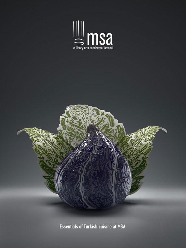 伊斯坦布尔MSA烹饪艺术学院平面广告设计
