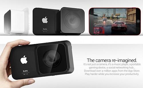 苹果iLens概念数码相机