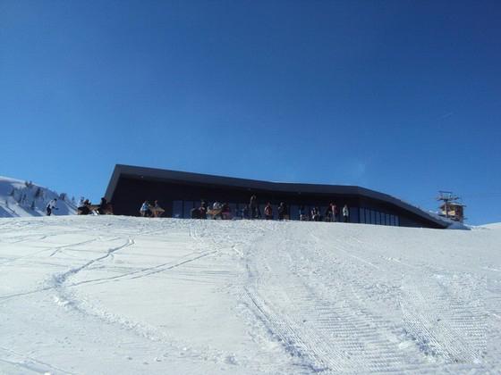 滑雪中心的餐馆