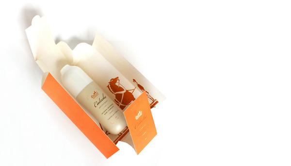 愛馬仕護膚品包裝設計