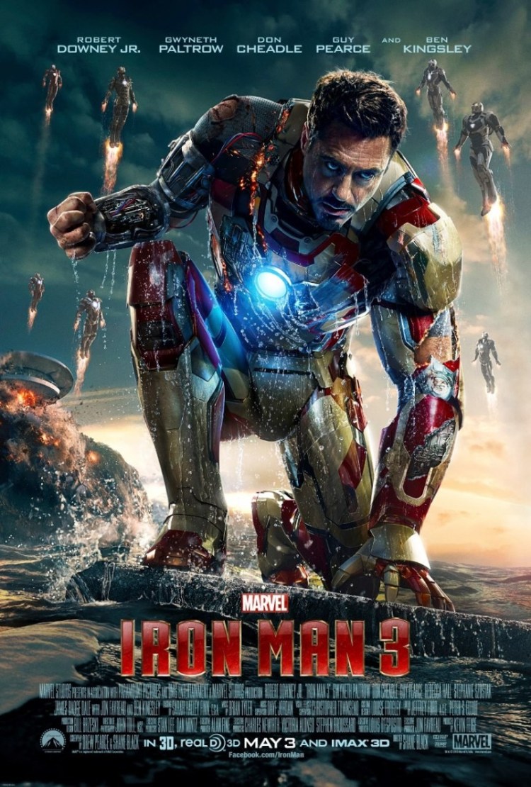 電影海報欣賞：鋼鐵俠3 Iron Man 3