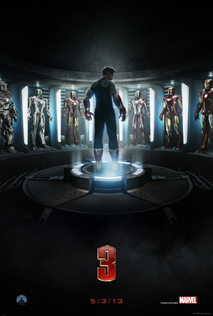 電影海報欣賞：鋼鐵俠3 Iron Man 3