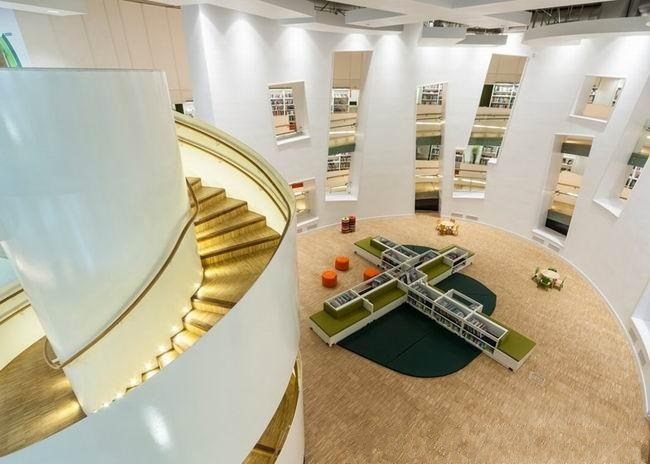克拉珀姆圖書館室內空間創意設計