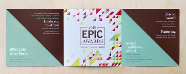 美国EPIC奖宣传册设计