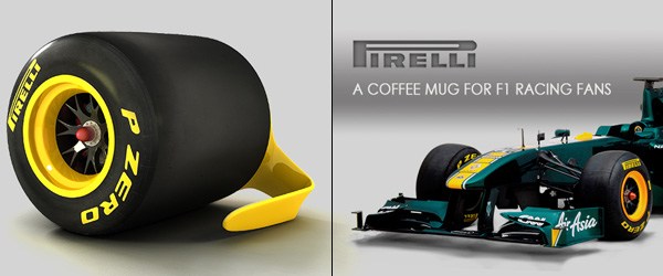 F1賽車咖啡杯創意設計 