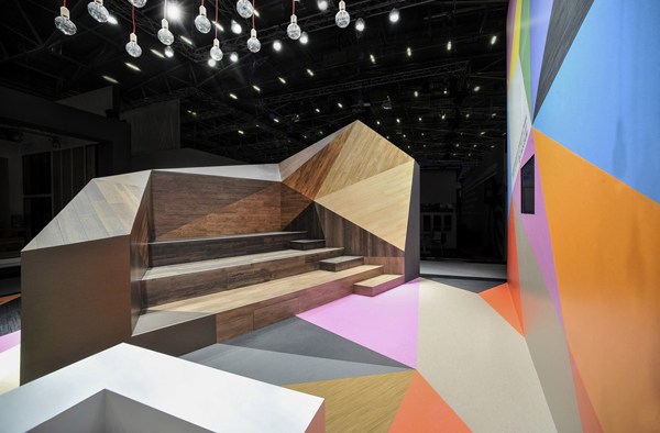 美國地板廠商 Armstrong DLW 展示環境
