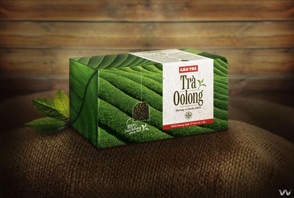 Tre Oolong品牌茶叶特色新颖包装设计