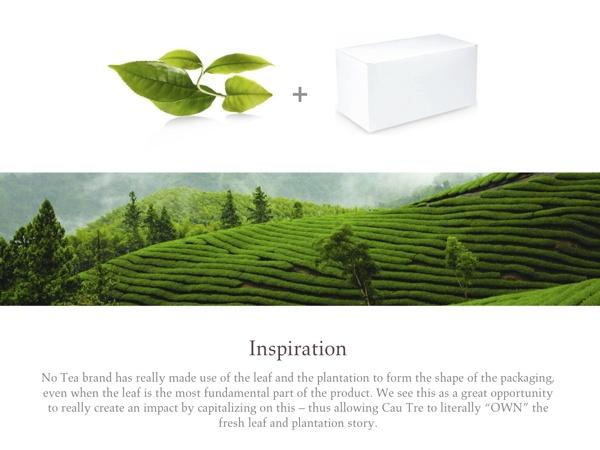 Tre Oolong品牌茶叶特色新颖包装设计