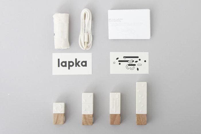 巧妙的Lapka電子產品包裝設計方案