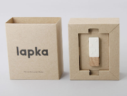 巧妙的Lapka电子产品包装设计方案