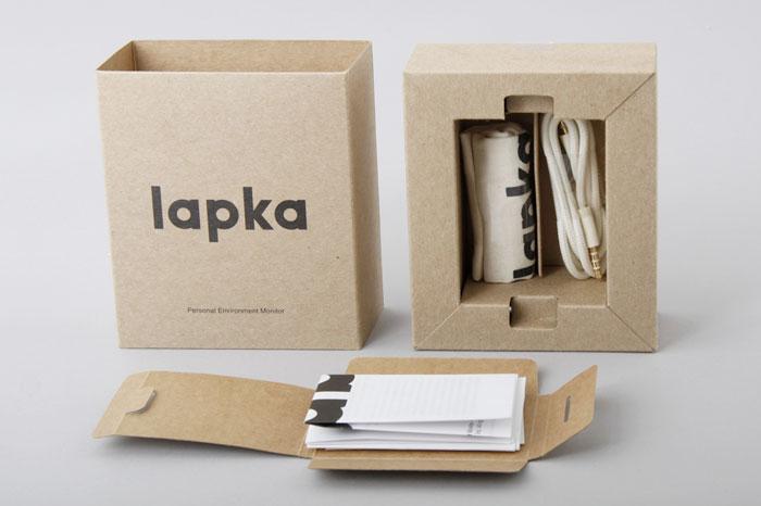 巧妙的Lapka電子產品包裝設計方案