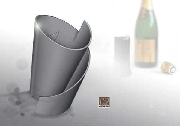 洋酒伴侶-開瓶器與酒架設計