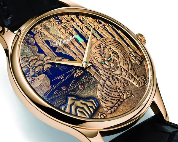 Chopard豪華漆藝手表