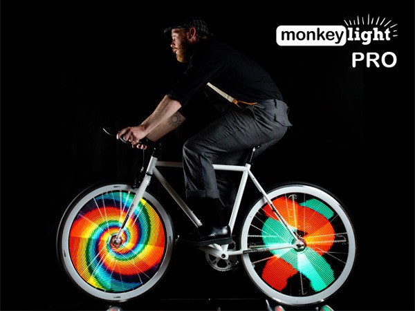 Monkey Light Pro 超炫自行车轮动画播放系统