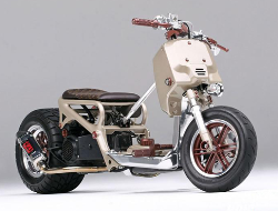 本田HONDA Ruckus “The LV Project”经典摩托车改装款